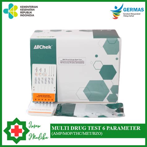 Jual Test Narkoba 6 Parameter Allchek Isi 25 Shopee Indonesia