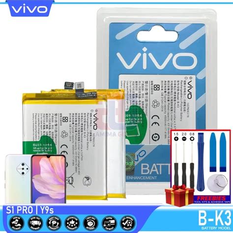 Battery For Vivo S1 Pro Model B K3 Original Quality And Capacity