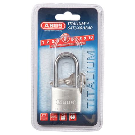 Abus P Lock Ti Hb Kd Dp Abus Series Titalium Padlocks Lsc