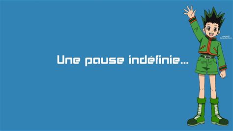 Une pause indéfinie YouTube