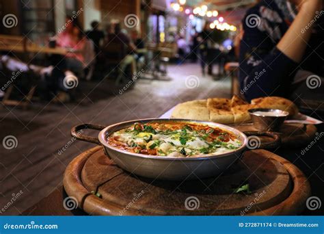 Shakshuka Meal In Tel Aviv Israel Stock Photo Image Of Eggs Fried