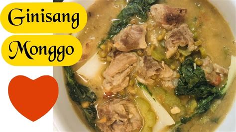 Cooking Vlog 19 Ginisang Monggo Mung Beans Youtube