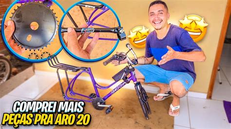 Comprei Mais Pe As Nova Pra Minha Bike Aro Montadinha Vamos Monta