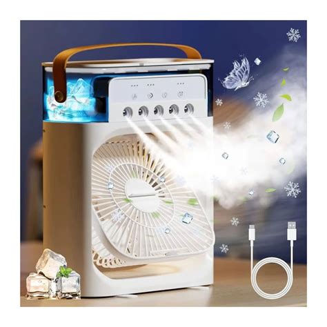 Ventilador Port Til Humidificador Enfriador Aire Acondicionado En