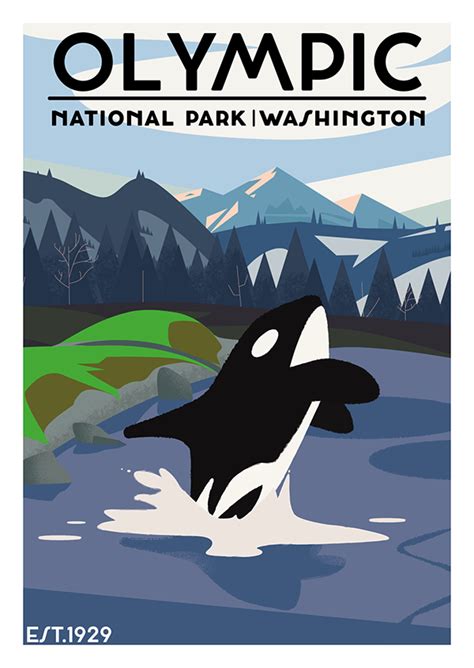 National Park Posters :: Behance