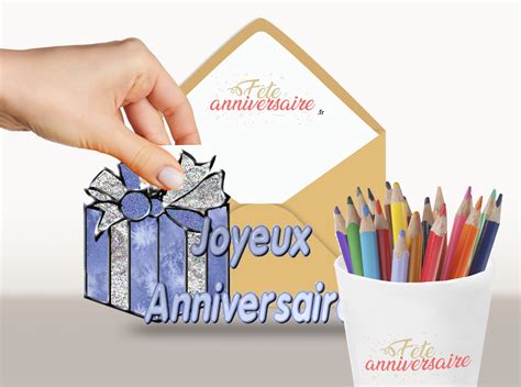 Carte Joyeux Anniversaire animée - Carte gratuite Anniversaire pour tous