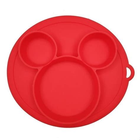 Assiette En Silicone Pour Enfants Ywei Plateau Repas Bol Sans Bpa