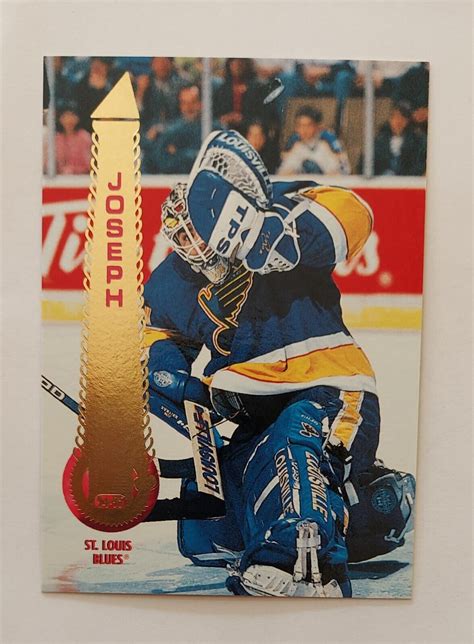 1994 95 Pinnacle NHL 6 Curtis Joseph St Louis Blues EBay