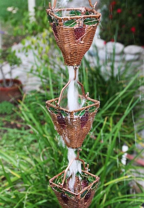 Diy Rain Chain Ideas Outdoor Living Diy Yard Blessmyweeds