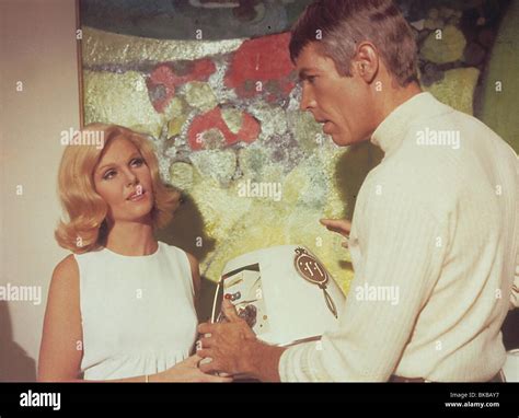 In Like Flint James Coburn Polar Neck Inlf Stock Photo Alamy