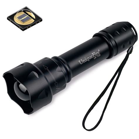 UniqueFire T20 850nm Flashlight, 5W IR Illuminator, Infrared Light ...