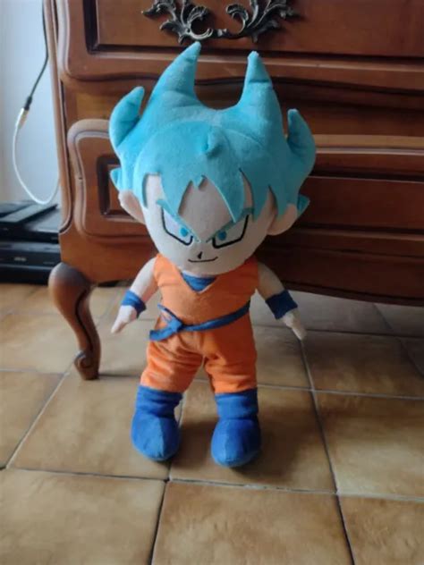 SUPER SAIYAN Goku Dragonball Super 50 cm Peluche Très Bon État EUR 30