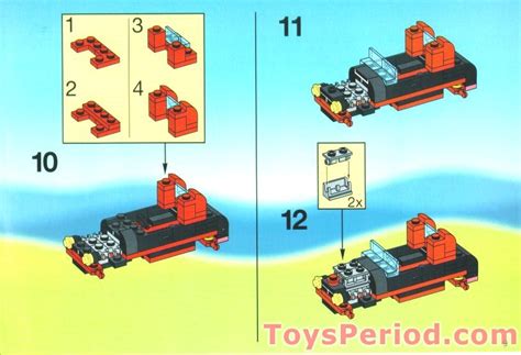 Lego Hot Rod Club Instructions And Parts List