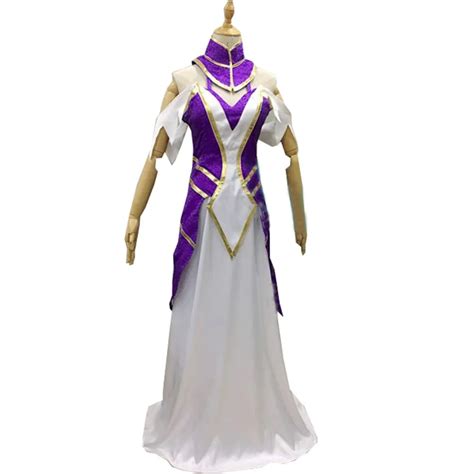 Lol Lissandra Buz Cad Cosplay Kost M Custom Made