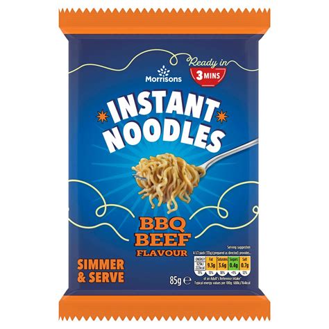 Morrisons Instant Noodles Bbq Beef Morrisons Online Groceries And Offers