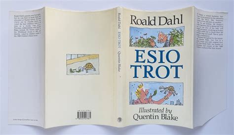 Esio Trot SIGNED BY QUENTIN BLAKE By Roald Dahl Near Fine Hardcover