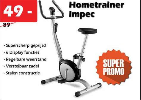 Hometrainer Impec Aanbieding Bij ITEK 1Folders Nl