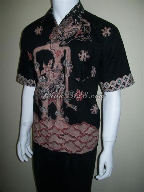 Kemeja Batik Wayang Batik Tulis Motif Wayang Ld T