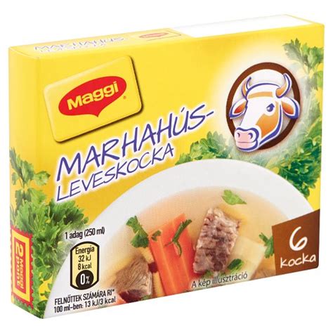 Maggi Beef Bouillon Stock Cube Marhah Sleves Kocka G Paprika Store