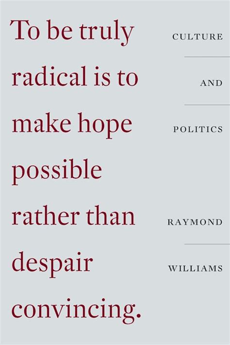 Culture And Politics Raymond Williams Verso