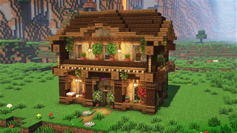 Minecraft How To Build Medieval Flower Shop Medieval Build Tutorial