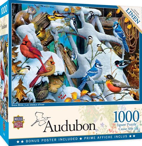 Snow Birds Scratch And Dent 1000 Pieces MasterPieces Puzzle Warehouse