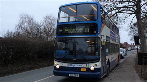 Stagecoach East Midlands Mansfield Dennis Trident ALX 400 18164