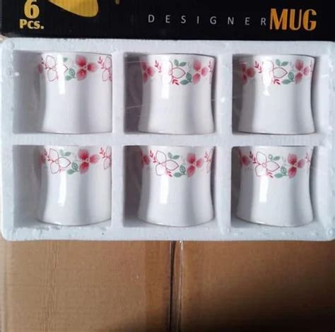 Material Ceramic White Hot Tea Mug Pcs Set For Home At Rs Set In Bulandshahr