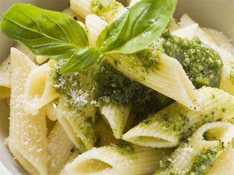 Penne With Basil Pesto Recipe Eat Smarter Usa