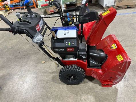 Toro Power Max E V Two Stage Snow Blower See Description