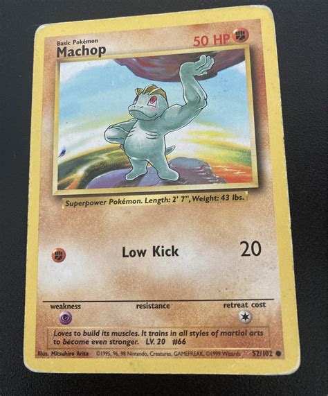 Karty pokemon Base set Machop Poznań Kup teraz na Allegro Lokalnie