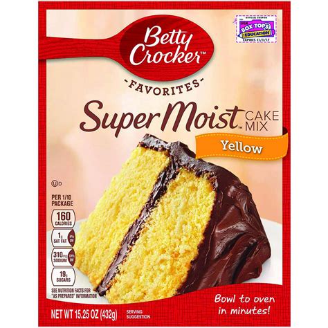 Betty Crocker Strawberry Cake Mix