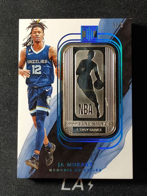 【la拍卖】2022 23 Panini Impeccable Ja Morant 小真金系列 贾 莫兰特 灰熊大当家 联盟门面 腰王