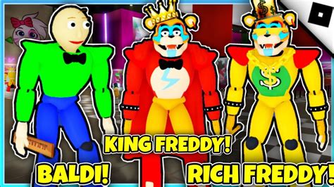 Fnaf Security Breach Morphs How To Get Baldi Rich Freddy And King