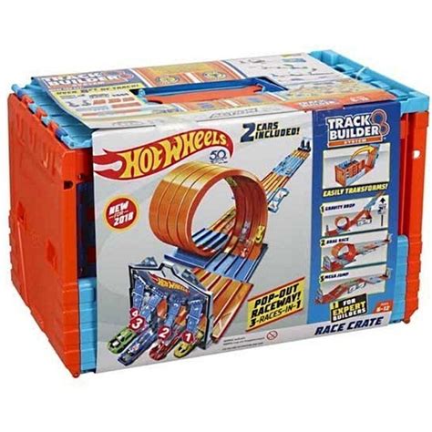 Fth Hot Wheels Track Builder Mega Caixa De Corridas R Em Mercado Livre