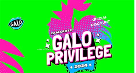 Carnaval Galo Privilege O Camarote Open Bar Mais Esperado Do