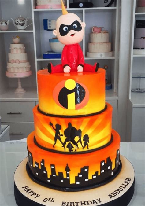 The Incredibles Birthday Cake Ideas Images (Pictures)