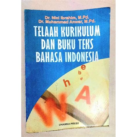 Jual Buku Telaah Kurikulum Dan Buku Teks Bahasa Indonesia Shopee