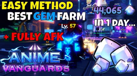 Fastest Way To Get Gems Exp Fast In Anime Vanguards Quick Easy