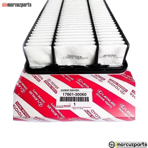 Air Filter Toyota HiAce 3 0L 2015 2018 Part No 17801 30060