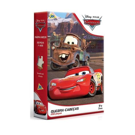 Quebra Cabeça Toyster Carros Disney Pixar 200 Peças Submarino