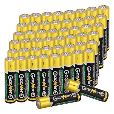 72pcs Lot LR03 Battery AAA Zn Mn 1 5V Alkaline Batteries For Torch Toys