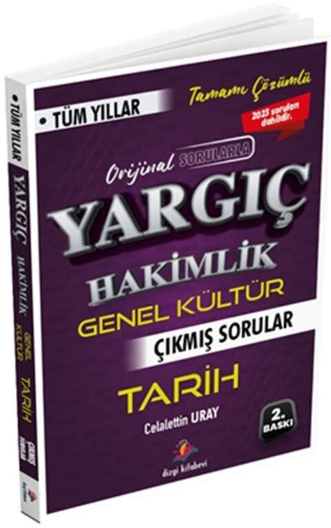 Dizgi Kitap Yarg Adli Dari Hakimlik Tarih T M Y Llar Km Sorular