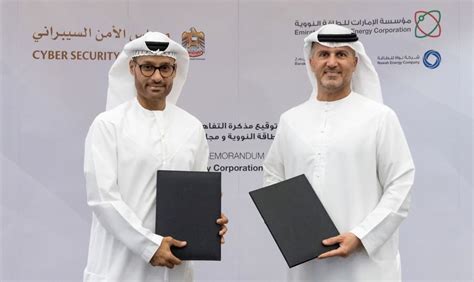 Enec And Uae Cyber Security Council Sign Mou