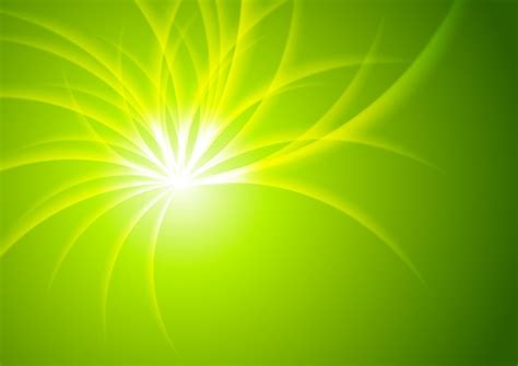 Premium Vector Green Shiny Abstract Beams Vector Background