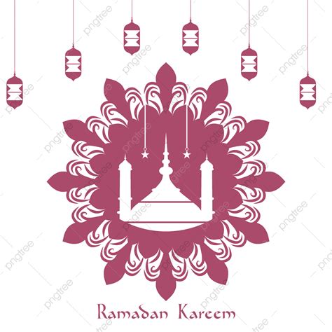 Diseño De Ramadán Kareem Png Mandala Feliz Año Nuevo Islámico Hermosa Masjid Png Y Vector