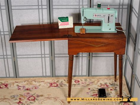 Sewing Machine Cabinet For Flat Bed Long Machines By Singer Millard Sewing Center