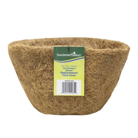 Gardener Select Round Coconut Coir Coco Liner For Planters And Baskets 12 1 Fred Meyer