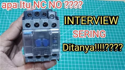 Mengenal Fungsi Kontaktor Dan Cara Kerjanya Youtube