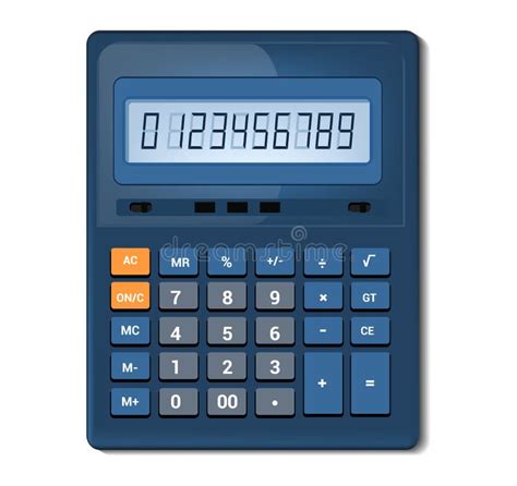 Calculator Vector Business Accounting Calculation Technology